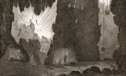 View of an Iron Mine
